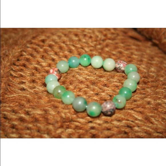 Handmade Boho Bead Bracelet - Picture 4 of 4