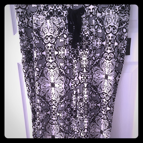 Cynthia Rowley pajama pants.