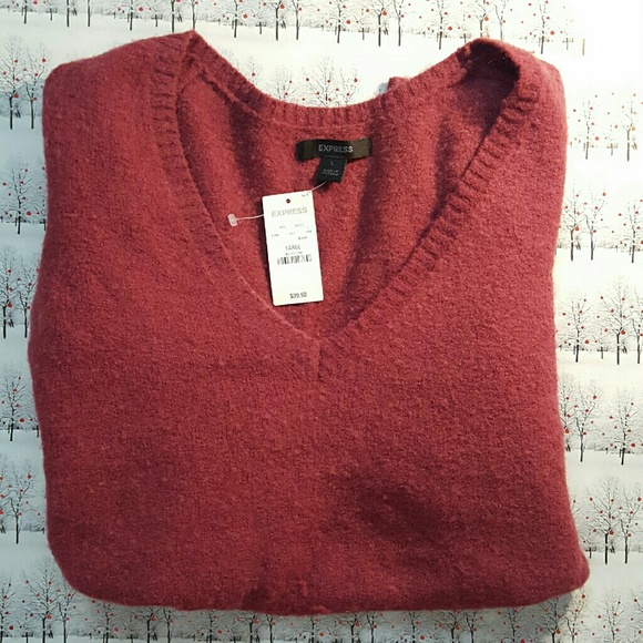 Burgundy Express Sweater - Picture 2 of 3