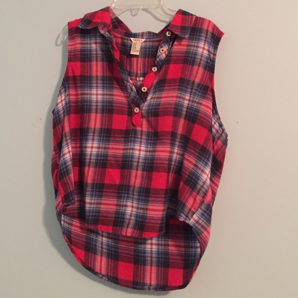 Plaid tank💙💋 - Picture 1 of 1