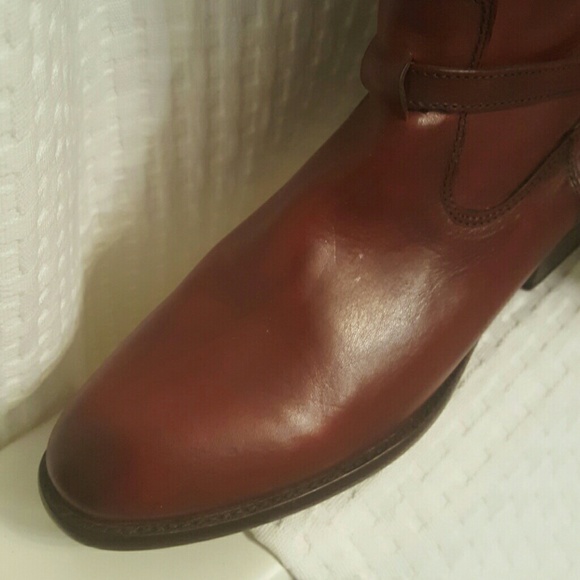 Cognac Frye Boots - Picture 3 of 4