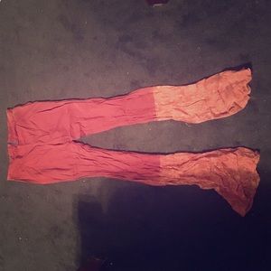 Bohemian lacey bell bottoms