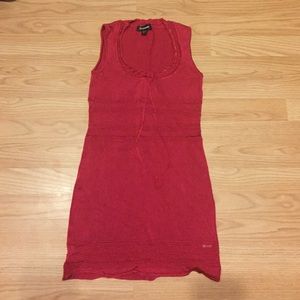 Red dress