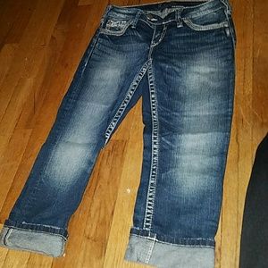 Silver brand jean capris