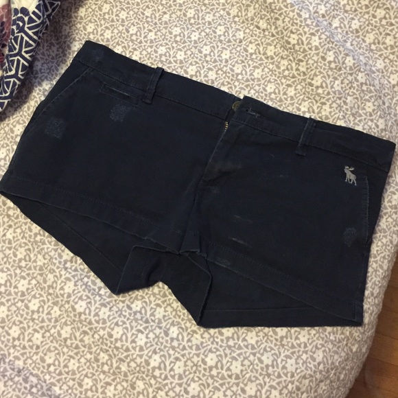 Navy Abercrombie Shorts
