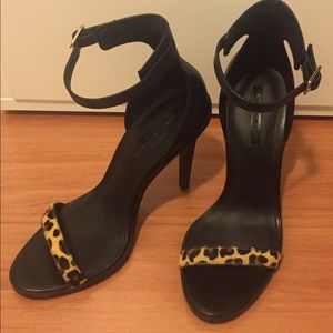 Zara Trafaluc Cheetah Single Strap Pump