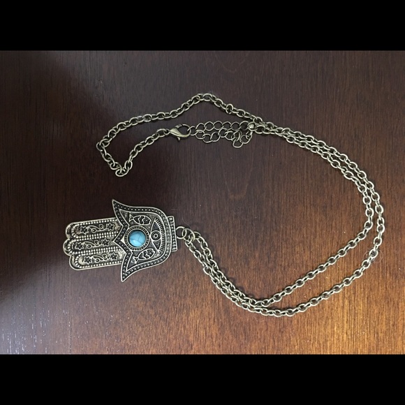 Hamsa Hand Necklace