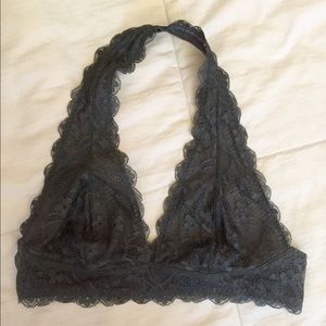 Free People Halter Bra - Galloon Lace