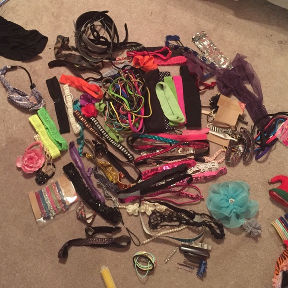 Huge lot of hair things- lots of headbands!!