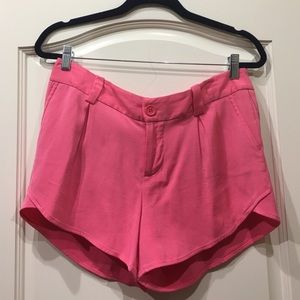 Pink shorts