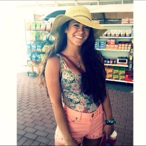 BDG floral body suit from Urban Outfitters