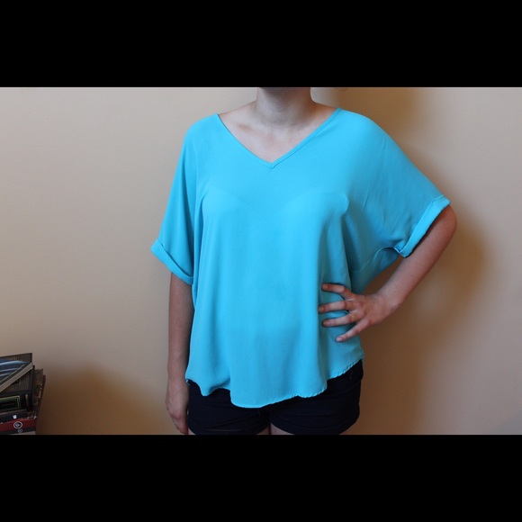 Sky Blue Lush Top
