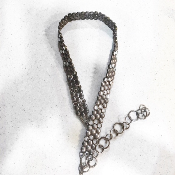 Chico's silver and Sparkle belt