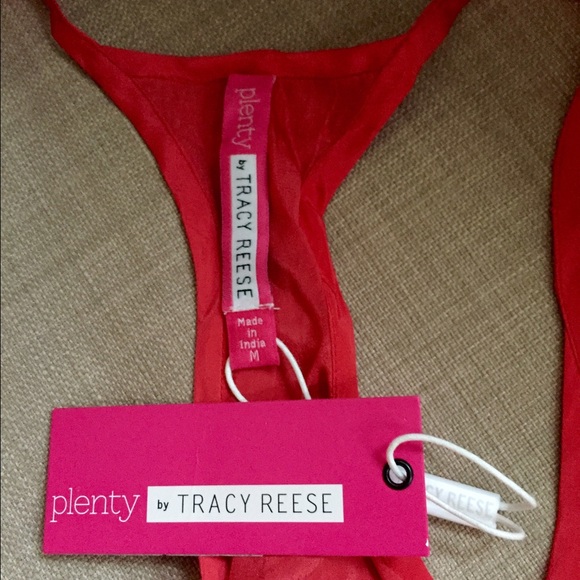 Plenty By Tracy Reese Strawberry Beaded Tank - Picture 3 of 4