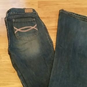 Abercrombie kids flare jeans