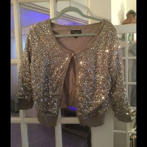 Sequin cardigan