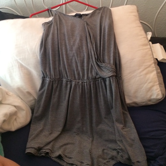one striped romper