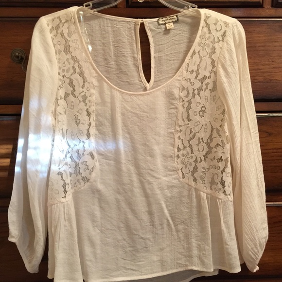 Gauzed blouse