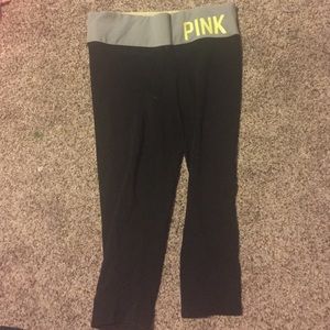 Victoria Secret Pink Capri Leggings