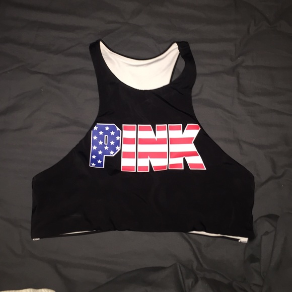 Pink VS swim top