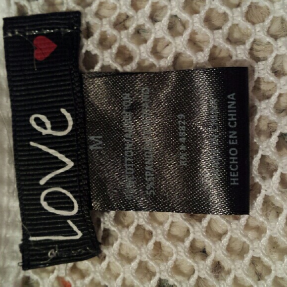 White Cropped Tank Top - Picture 3 of 3