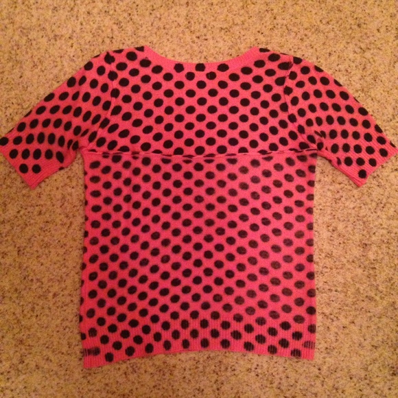 Short sleeve polka dot Urban Outfitters sweater - Picture 2 of 2