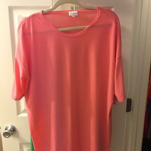 Nwt small pink Lularoe Irma