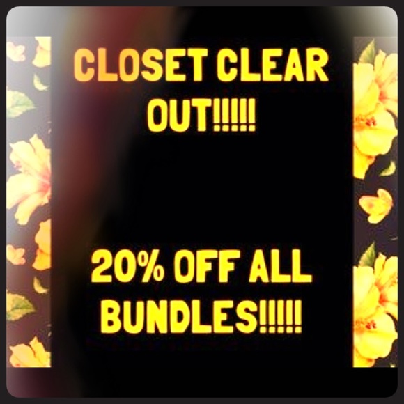 Closet clear out!