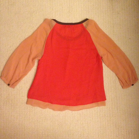 Colorblocked Urban Outfitters blouse - Picture 2 of 4