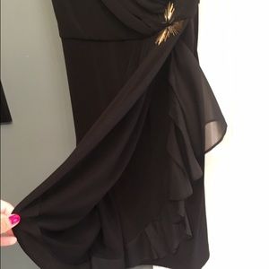 Black cocktail dress