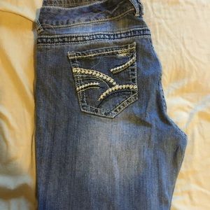 Destructed jeans