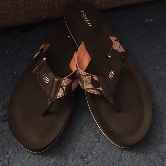 Coach Flip Flops. Very comfortable!