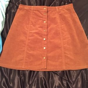 Corduroy skirt