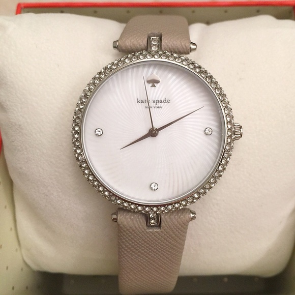 KATE SPADE Eldridge Leather Watch