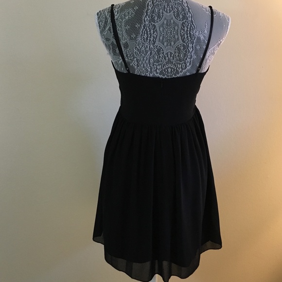 Sequin Chiffon Dress - Picture 3 of 4