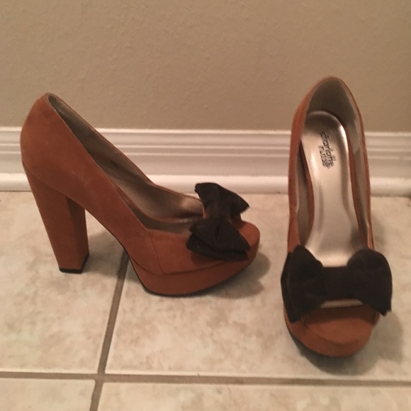 Brown Charlotte Russe heels