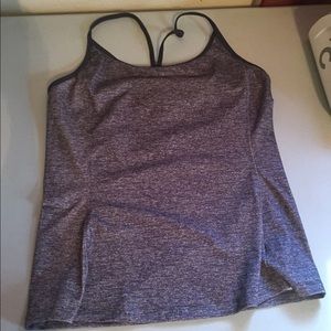 Old navy gray active wear top