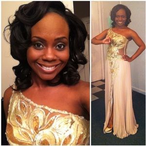 Gold Prom Dress