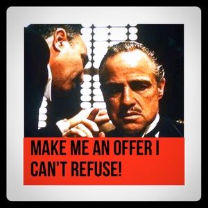 Reasonable offers accepted 😽