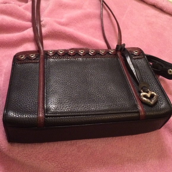 Brighton handbag with leather straps.