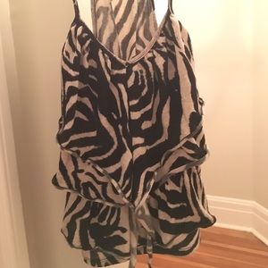 Charlotte Russe Ruffle Top