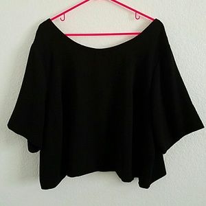 Black Crop top from Torrid