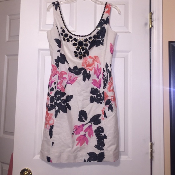 White/Multicolored Lilly Pulitzer dress