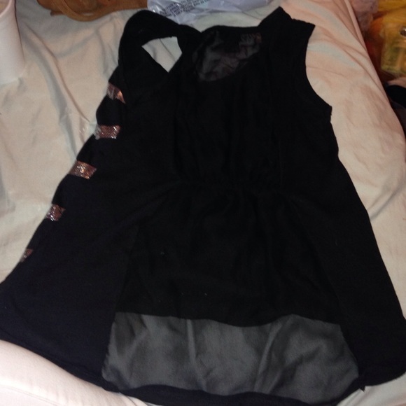 Rue21 black sequin tank - Picture 3 of 3