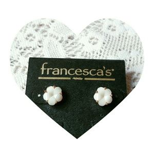 💛Pearl Flower Earrings