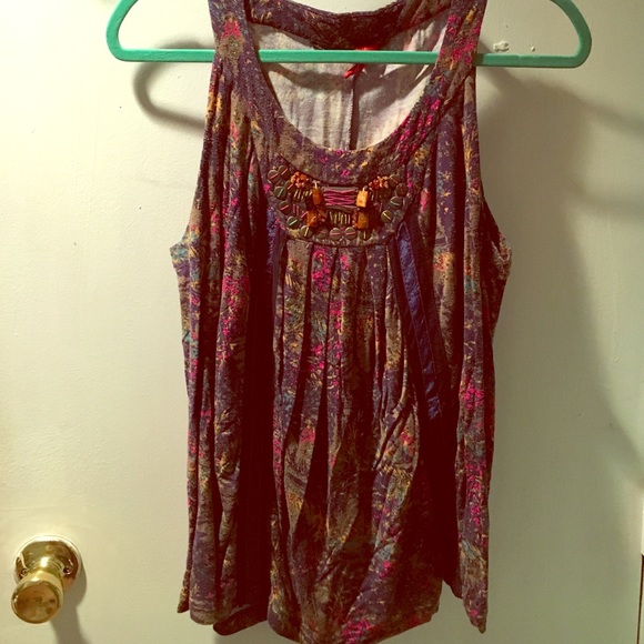 LAST CHANCE Boho Chic Tunic Tanktop Blouse