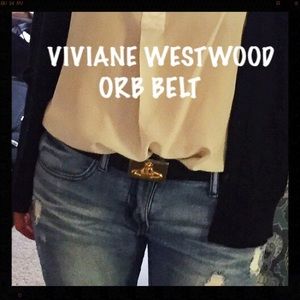 VIVIENNE WESTWOOD GOLD/SILVER ORB BELT❌FLASH SALE❌