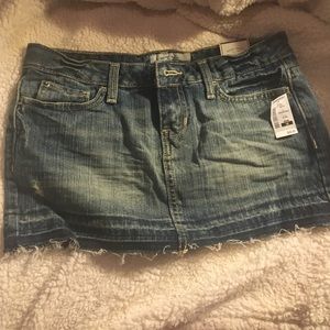 Jean skirt brand new