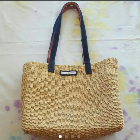 Tommy Hilfiger Straw Bag/Purse