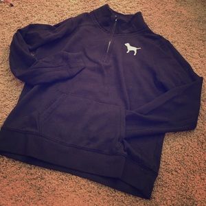 PINK Half Zip Pullover